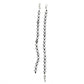 Mominos Fashion Kamal Johar Oxidised Silver Black Beads Anklets | Swadesiicart