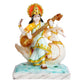 Divine Gifts Marble Dust Goddess Saraswati Idol