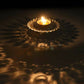 Craftvatika Gold Small Brass Puja Akhand Diya | Swadesiicart