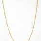 NVR Women's Set of 2 Silver & Gold Rhodium-Plated Minimal Chain | Swadesiicart