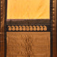 Yellow and Black Gadwal Silk Handloom Saree with Mango Pallu Design - Global Threads | Swadesiicart