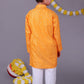 Bluesaanchi Yellow Bold Zari Kurta Set – Trendy Vibes for Your Little One | Swadesiicart