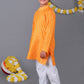 Bluesaanchi Yellow Bold Zari Kurta Set – Trendy Vibes for Your Little One | Swadesiicart