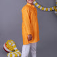 Bluesaanchi Yellow Bold Zari Kurta Set – Trendy Vibes for Your Little One | Swadesiicart