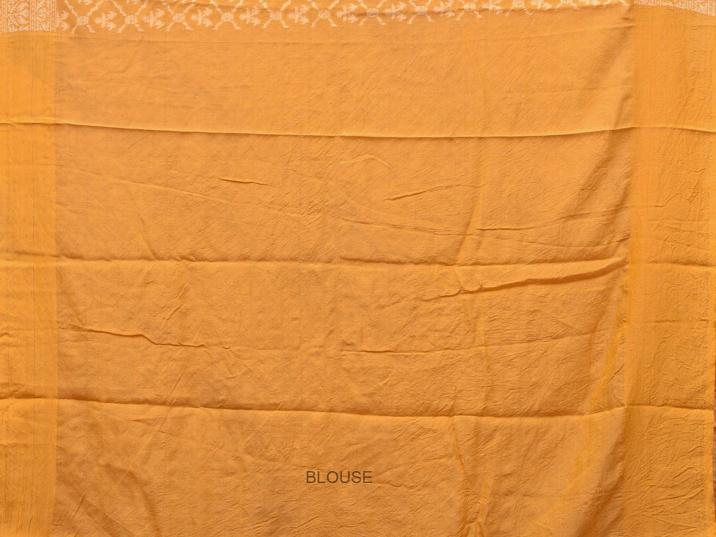 Yellow Cut Work Tussar Cotton Handloom Saree with All Over Jamdani Style Design - Global Threads | Swadesiicart