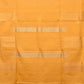 Yellow Khadi Cotton Handloom Saree with Buta and Strip Pallu Design - Global Threads | Swadesiicart