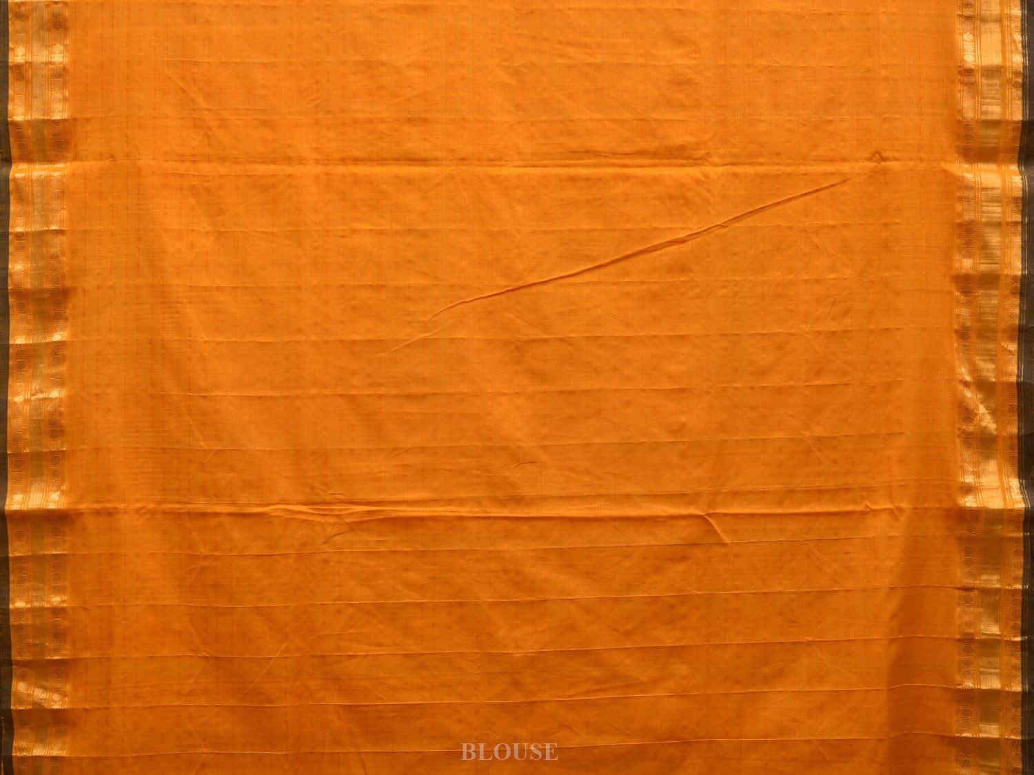 Yellow Uppada Cotton Handloom Saree with Karpur Pallu Design - Global Threads | Swadesiicart