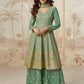 Anaita Green Heavy Fox Georgette Stitched Suit with Sequence Work