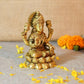 Collectible India Brass Lakshmi Goddess Statue - Swadesiicart