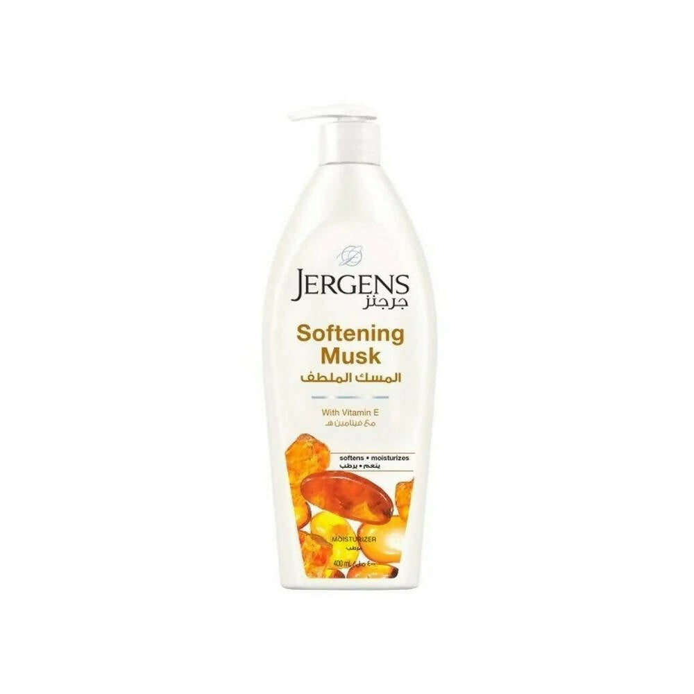 Jergens Softening Musk With Vitamin E Moisturizer Body Lotion | Swadesiicart