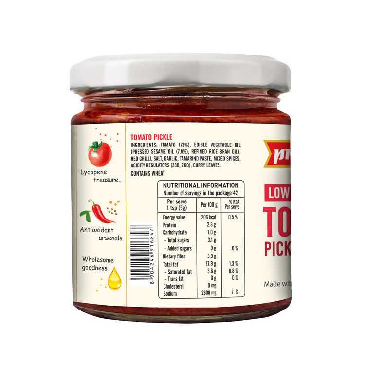Priya Low Salt Tomato Pickle | Swadesiicart