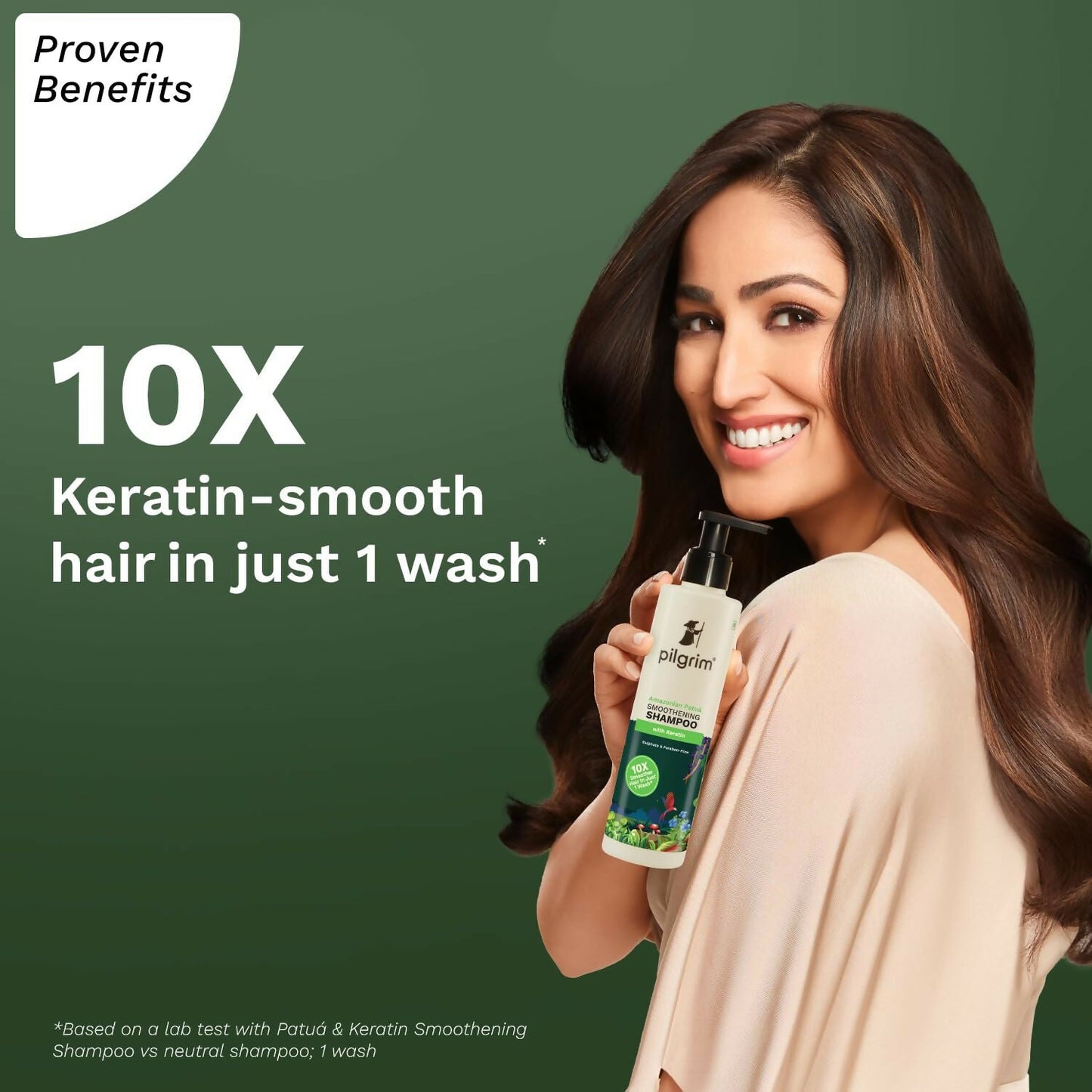 Pilgrim Patua & Keratin Hair Smoothening Shampoo For Dry & Frizzy Hair - Swadesiicart