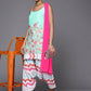 Ahalyaa Women Blue Floral Printed Kurta with Patiala & With Dupatta | Swadesiicart