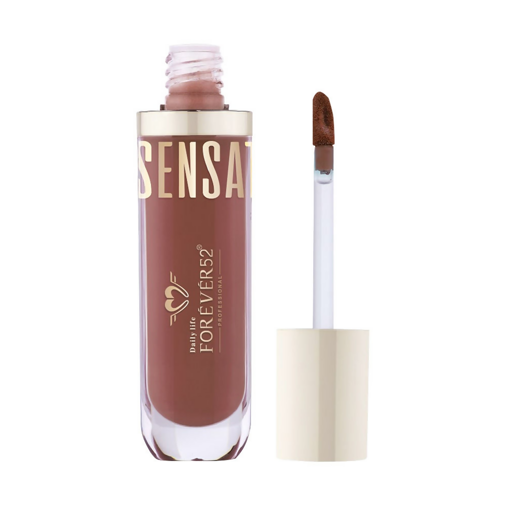 Daily Life Forever52 Sensational Lip Liquid Lipstick - Muted Mocha | Swadesiicart