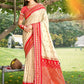 Shree Shyam Fashion Cream Soft Silk Saree