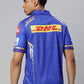 playR Men Printed Polo Collar Dri-FIT MI Official Match Jersey T-shirt IPL, T20 | Swadesiicart