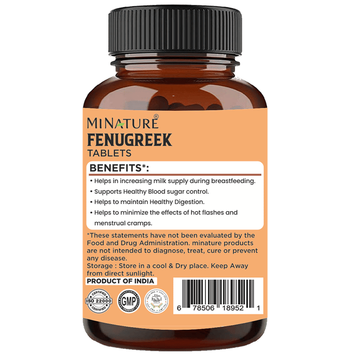 Minature Fenugreek Tablets | Swadesiicart