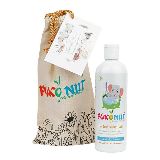 Pokonut Herbal Baby Body Bath - Swadesiicart