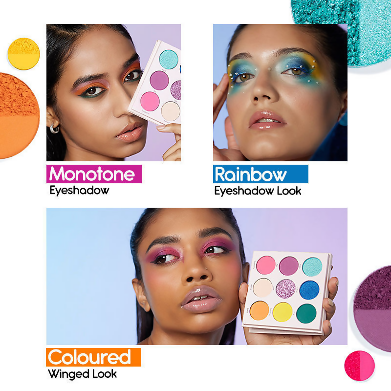 Kay Beauty By Katrina Kaif Eyeshadow Palette - Carefree | Swadesiicart