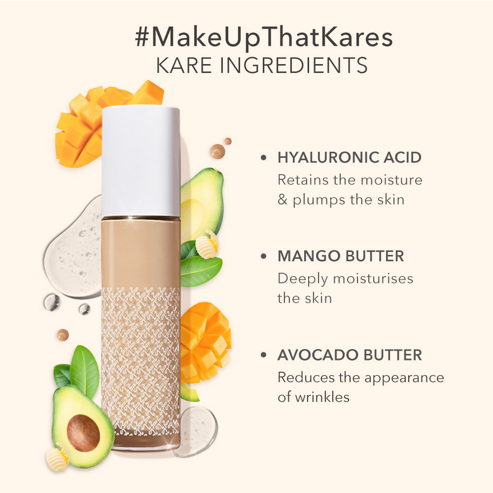 Kay Beauty By Katrina Kaif Hydrating Foundation - 130Y Medium | Swadesiicart