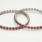 NVR Women's Set of 2 Pink CZ Stone-Studded Handcrafted Bangles - Swadesiicart