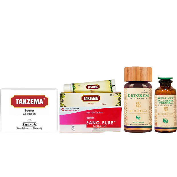Biogetica Freedom Kit With Skin-F Wet Eczemease Formula | Swadesiicart