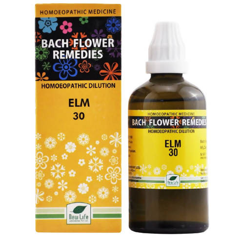 New Life Homeopathy Bach Flower Remedies Elm Dilution | Swadesiicart