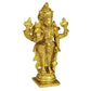 Reiki Crystal Products Pure Brass Vishnu Idol - Swadesiicart