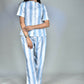 Morchari Digital Print Semi Muslin Co-Ord Set Top & Trouser-Multicolor - Swadesiicart