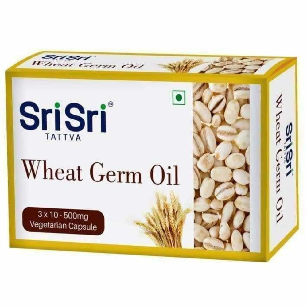 Sri Sri Tattva Wheat Germ Veg Oil Capsules | Swadesiicart