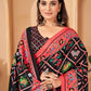 Aayaa Designer Winter Collection Printed Saree With Shawl - Multi Color