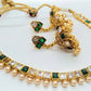 White & Green Necklace Set