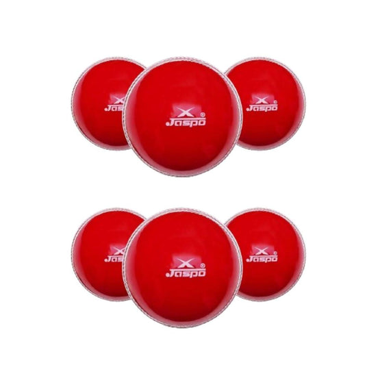 Jaspo T-20 Red Soft Cricket Ball (Pack of 6)
