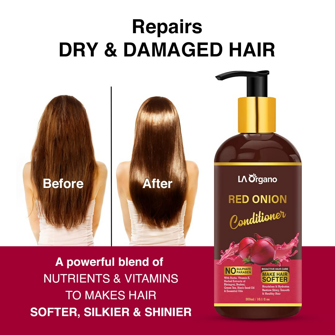 LA Organo Red Onion Hair Conditioner | Swadesiicart