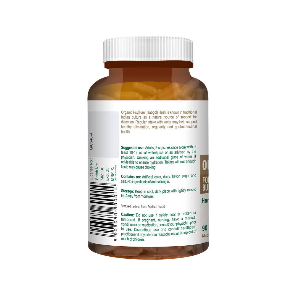 Geo-Fresh Organic Psyllium Capsules | Swadesiicart