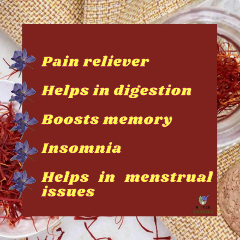 Nxtgen Ayurveda Saffron/Kesar Kashmiri - Swadesiicart