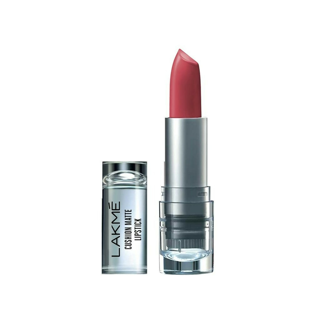 Lakme Cushion Matte Lipstick - Mauve Spice - Swadesiicart