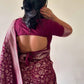 Anouk Floral Woven Design Zari Banarasi Saree | Swadesiicart