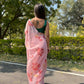 Vamsee Pink Chiffon Designer Saree - Swadesiicart