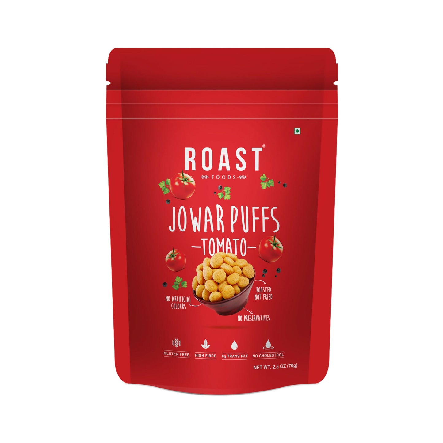 Roast Foods Jowar Puff Tomato | Swadesiicart