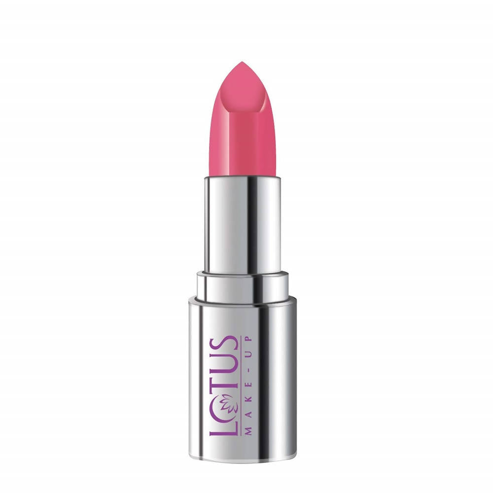Lotus Makeup Ecostay Butter Matte Lip Color Carnation Pink, Pink (4 Gm) - Swadesiicart