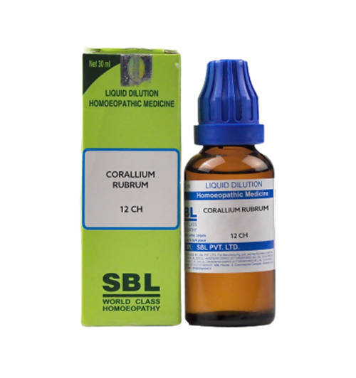 SBL Homeopathy Corallium Rubrum Dilution - Swadesiicart