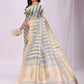 Shree Shyam Fashion Organza Sky Blue Saree