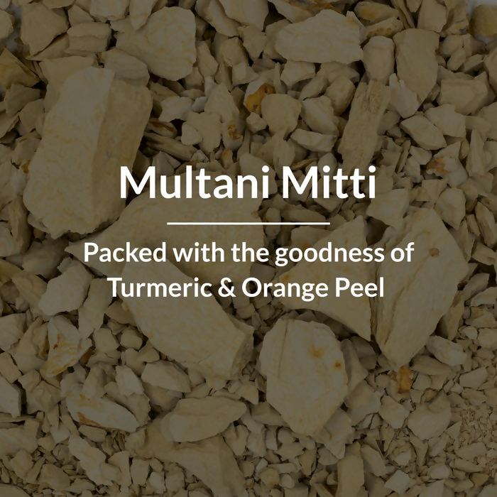 Lotus Botanicals Multani Mitti Turmeric & Orange Peel Skin Tightening & Brightening Face Pack | Swadesiicart