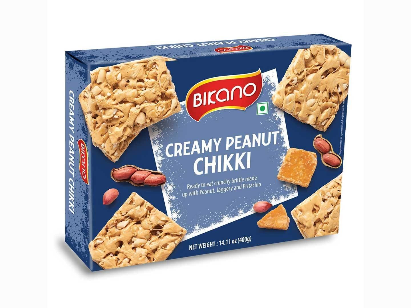 Bikano Creamy Peanut Chikki | Swadesiicart