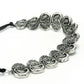 Mominos Fashion Johar Kamal Oxidised Silver-Plated Brass Finish Choker For Women | Swadesiicart