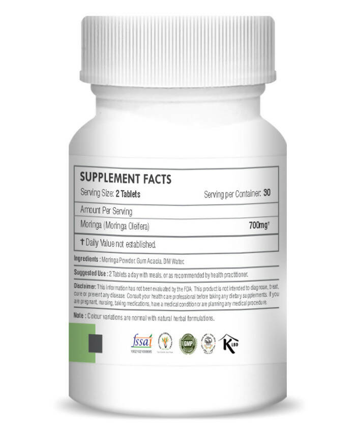 H&C Herbal Moringa Tablets - Swadesiicart
