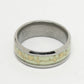 NVR Men's Rhodium-Plated Silver-Toned Stainless Steel Finger Ring - Swadesiicart