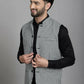 Even Apparels Nehru Jacket With Welt Pockets - Multi | Swadesiicart