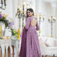 Aayaa Designer Printed Cotton Silk Suit - Multi Color